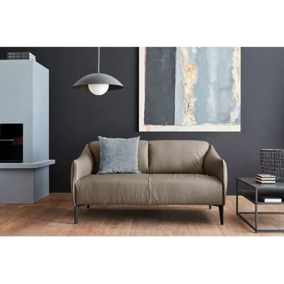 W.SCHILLIG Sally Ledersofa - 2-Sitzer, Braun, 154cm W.SCHILLIG Sally Ledersofa - 2-Sitzer, Braun, 154cm