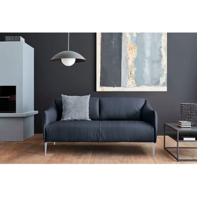 W.SCHILLIG Sally Ledersofa - 2,5-Sitzer - Blau W.SCHILLIG Sally Ledersofa - 2,5-Sitzer - Blau