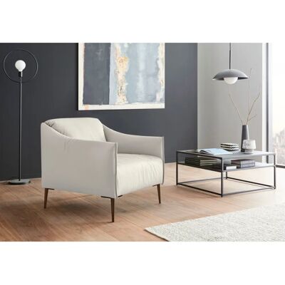 W.SCHILLIG Sally Weiß Leder Sessel - Sessel W.SCHILLIG Sally Weiß Leder Sessel - Sessel