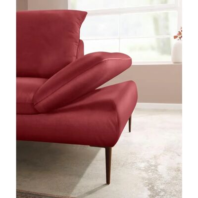 W.SCHILLIG enjoy&MORE Ledercornersofa - Relaxsessel, Rot W.SCHILLIG enjoy&MORE Ledercornersofa - Relaxsessel, Rot