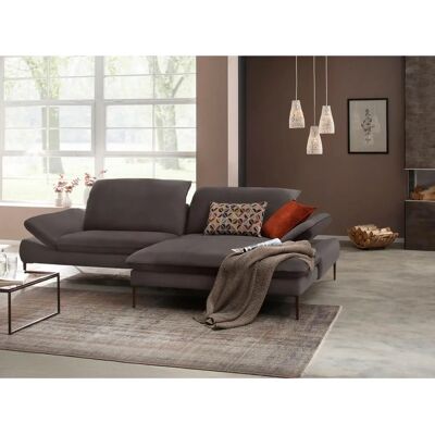 W.SCHILLIG Enjoy&MORE Ecksofa - Braun, Verstellbare Kopfstützen W.SCHILLIG Enjoy&MORE Ecksofa - Braun, Verstellbare Kopfstützen
