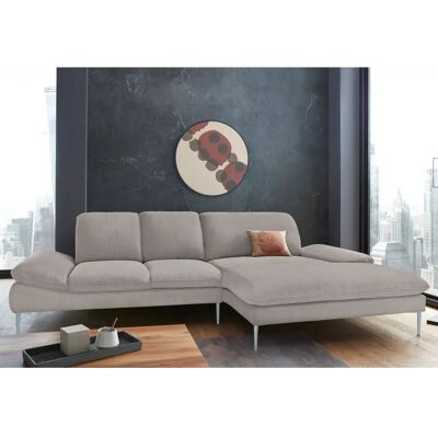 W.SCHILLIG enjoy&MORE Ecksofa - stone R66 - Verstellbare Kopfstützen W.SCHILLIG enjoy&MORE Ecksofa - stone R66 - Verstellbare Kopfstützen