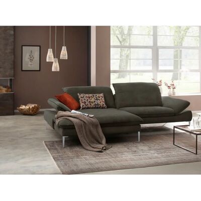 W.SCHILLIG enjoy&MORE - Grünes Sofa mit verstellbaren Kopfstützen & ausziehbarer Liegefläche - Sofa W.SCHILLIG enjoy&MORE - Grünes Sofa mit verstellbaren Kopfstützen & ausziehbarer Liegefläche - Sofa