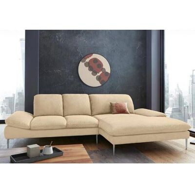 W.SCHILLIG enjoy&MORE Beiges Sofa - Recamiere & Kopfstützen verstellbar W.SCHILLIG enjoy&MORE Beiges Sofa - Recamiere & Kopfstützen verstellbar