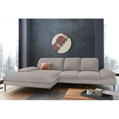 W.SCHILLIG enjoy&MORE Grau Ecksofa mit Kopfstütze & Relaxfunktion - Sofa W.SCHILLIG enjoy&MORE Grau Ecksofa mit Kopfstütze & Relaxfunktion - Sofa