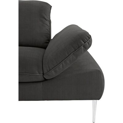 W.SCHILLIG enjoy&MORE Sofa - verstellbare Kopfstützen, links Recamiere, Chenille-Gewebe W.SCHILLIG enjoy&MORE Sofa - verstellbare Kopfstützen, links Recamiere, Chenille-Gewebe