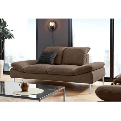 W.SCHILLIG enjoy&MORE Sofa - Verstellbares Kopfteil, Chromfüße W.SCHILLIG enjoy&MORE Sofa - Verstellbares Kopfteil, Chromfüße