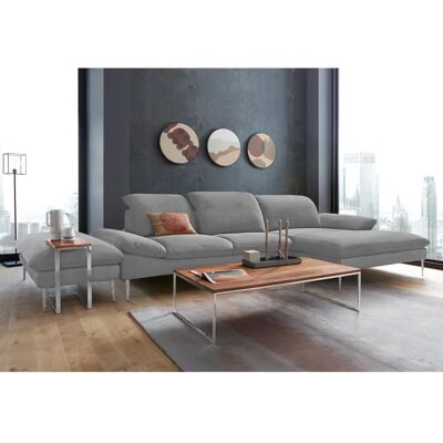 W.SCHILLIG Enjoy&MORE Grau Sofa mit verstellbaren Kopfstützen - Sofa W.SCHILLIG Enjoy&MORE Grau Sofa mit verstellbaren Kopfstützen - Sofa