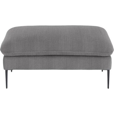 W.SCHILLIG enjoy&MORE - Polsterhocker, grau (dolphin R66) - Hocker W.SCHILLIG enjoy&MORE - Polsterhocker, grau (dolphin R66) - Hocker