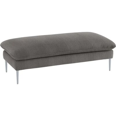 W.SCHILLIG enjoy&MORE Grau - Hocker - Chenille-Flachgewebe R66 W.SCHILLIG enjoy&MORE Grau - Hocker - Chenille-Flachgewebe R66