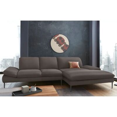 W.SCHILLIG enjoy&MORE Designsofa - braun Z59 - Leder - 3 Sitzplätze - Sofa W.SCHILLIG enjoy&MORE Designsofa - braun Z59 - Leder - 3 Sitzplätze - Sofa
