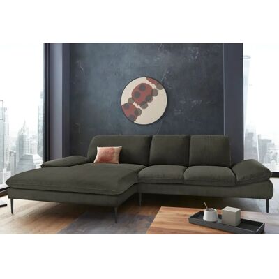 W.SCHILLIG enjoy&MORE - Grün, 3-Sitzer mit Recamiere & Verstellbaren Kopfstützen - Sofa W.SCHILLIG enjoy&MORE - Grün, 3-Sitzer mit Recamiere & Verstellbaren Kopfstützen - Sofa