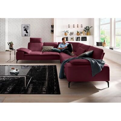 W.SCHILLIG - Valentinoo - burgundy Z69 - L-Form - Sofa W.SCHILLIG - Valentinoo - burgundy Z69 - L-Form - Sofa