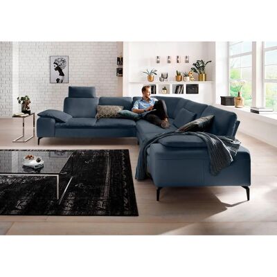W.SCHILLIG - valentinoo - Blau - Longlife Xtra-Leder Z73 - Sofa W.SCHILLIG - valentinoo - Blau - Longlife Xtra-Leder Z73 - Sofa