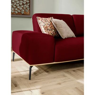 W.SCHILLIG Run Ecksofa - Recamiere rechts, 319cm, Merlot W82, Leder W.SCHILLIG Run Ecksofa - Recamiere rechts, 319cm, Merlot W82, Leder