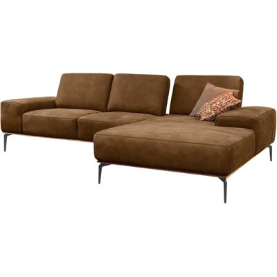 W.SCHILLIG 'run' Ecksofa - Braun, Recamiere, 279x88x178 cm W.SCHILLIG 'run' Ecksofa - Braun, Recamiere, 279x88x178 cm