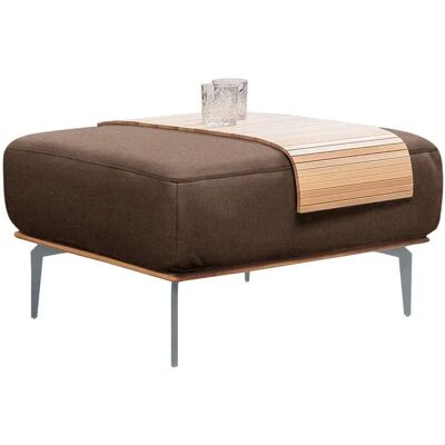 W.SCHILLIG »run« Polsterhocker - Braun, 75x46x60cm, Holzsockel W.SCHILLIG »run« Polsterhocker - Braun, 75x46x60cm, Holzsockel