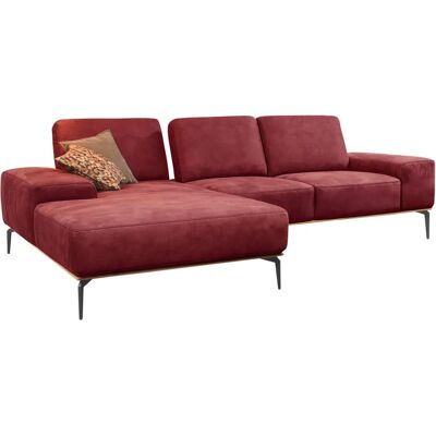 W.SCHILLIG »run« Ecksofa - Rot, 279cm W.SCHILLIG »run« Ecksofa - Rot, 279cm