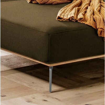 W.SCHILLIG Run - Grünes Tarnmuster Sofa mit verstellbarer Sitztiefe W.SCHILLIG Run - Grünes Tarnmuster Sofa mit verstellbarer Sitztiefe
