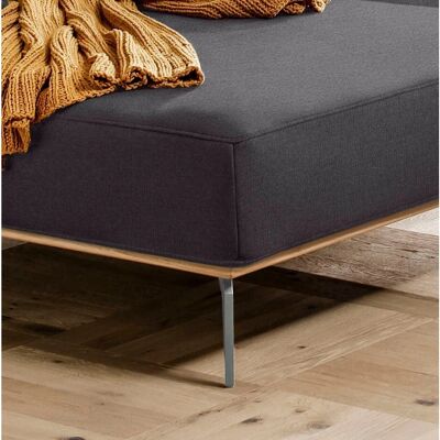 W.SCHILLIG "run" Ecksofa - Grau, 319cm, Recamiere links, Langlebiges Leder W.SCHILLIG "run" Ecksofa - Grau, 319cm, Recamiere links, Langlebiges Leder