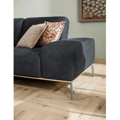 W.SCHILLIG Run Sofa - Schwarz - 3-Sitzer mit Recamiere und Sitzverstellung W.SCHILLIG Run Sofa - Schwarz - 3-Sitzer mit Recamiere und Sitzverstellung