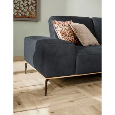 W.SCHILLIG »run« Ecksofa - Schwarz - Eleganter Holzsockel W.SCHILLIG »run« Ecksofa - Schwarz - Eleganter Holzsockel