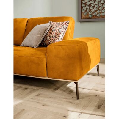 W.SCHILLIG Run Gelbes Sofa - 3-Sitzer, Recamiere, 299cm W.SCHILLIG Run Gelbes Sofa - 3-Sitzer, Recamiere, 299cm