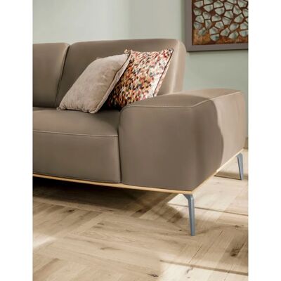 W.SCHILLIG »Run« Ecksofa - Beige, 319cm, Recamiere W.SCHILLIG »Run« Ecksofa - Beige, 319cm, Recamiere