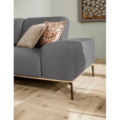 W.SCHILLIG »run« Ecksofa - Grau, Recamiere, 279cm W.SCHILLIG »run« Ecksofa - Grau, Recamiere, 279cm