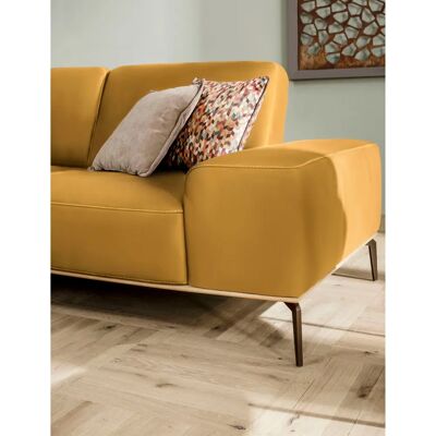 W.SCHILLIG run gelbes Sofa - Couch W.SCHILLIG run gelbes Sofa - Couch