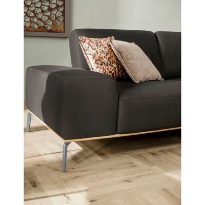 W.SCHILLIG Run Sofa - Elegantes L-Form Ledercouch W.SCHILLIG Run Sofa - Elegantes L-Form Ledercouch