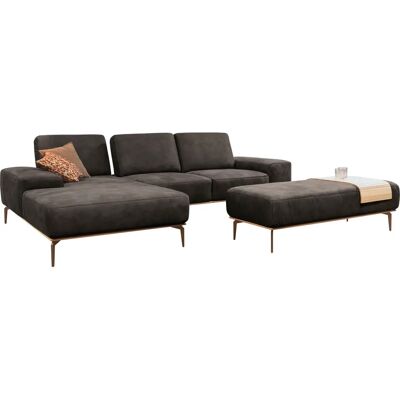 W.SCHILLIG »run« Ecksofa - Anthrazit S37, 3-Sitzer, Recamiere, 299cm W.SCHILLIG »run« Ecksofa - Anthrazit S37, 3-Sitzer, Recamiere, 299cm