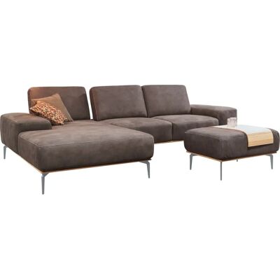W.SCHILLIG run Hocker - Polsterhocker mit Holzsockel W.SCHILLIG run Hocker - Polsterhocker mit Holzsockel