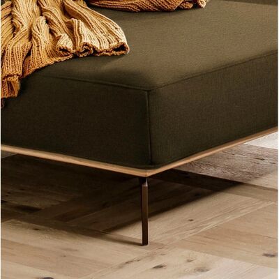 W.SCHILLIG Run Couch - Grün Camouflage L-Form Elegantes Möbel W.SCHILLIG Run Couch - Grün Camouflage L-Form Elegantes Möbel
