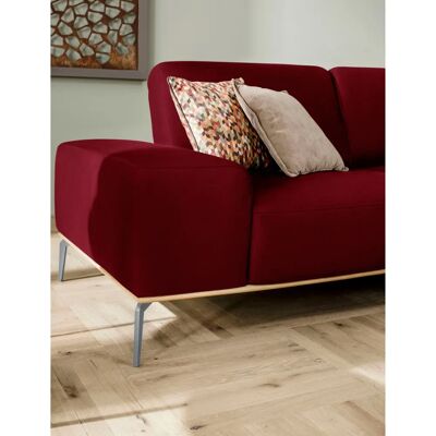 W.SCHILLIG run Sofa - Merlot W82, rechts Recamiere, manuelle Sitztiefenverstellung W.SCHILLIG run Sofa - Merlot W82, rechts Recamiere, manuelle Sitztiefenverstellung
