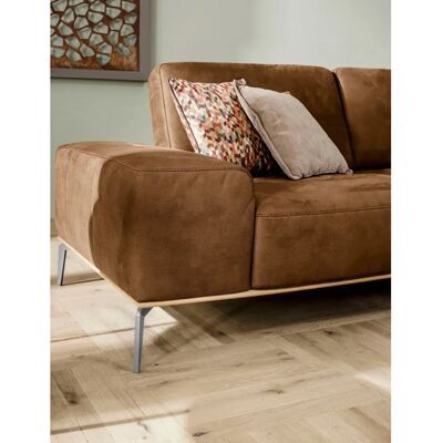 W.SCHILLIG »run« Ecksofa - Braun S37, Recamiere rechts, Stoff, 319cm W.SCHILLIG »run« Ecksofa - Braun S37, Recamiere rechts, Stoff, 319cm