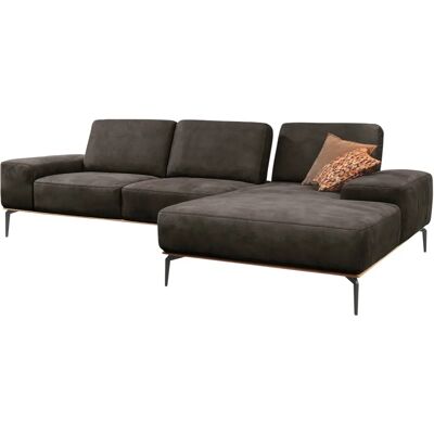 W.SCHILLIG Run Ecksofa Grau - Mit Sitztiefenverstellung W.SCHILLIG Run Ecksofa Grau - Mit Sitztiefenverstellung