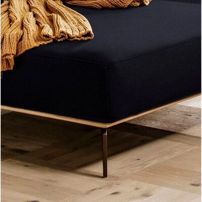 W.SCHILLIG run Sofa - Dunkelblau, Recamiere, Verstellbar W.SCHILLIG run Sofa - Dunkelblau, Recamiere, Verstellbar