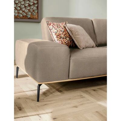 W.SCHILLIG Run Sofa - Beige, 319cm, Verstellbar, L-Form W.SCHILLIG Run Sofa - Beige, 319cm, Verstellbar, L-Form