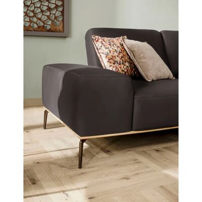 W.SCHILLIG Run Ecksofa - Verstellbares L-Form Leder W.SCHILLIG Run Ecksofa - Verstellbares L-Form Leder