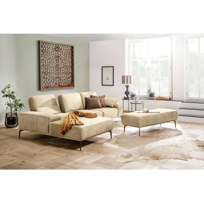W.SCHILLIG Run Sofa - Beige, 3-Sitzer, Recamiere, 299cm W.SCHILLIG Run Sofa - Beige, 3-Sitzer, Recamiere, 299cm