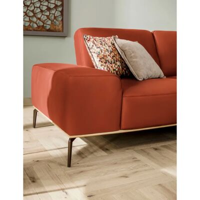 W.SCHILLIG Run Ecksofa - Orange - Recamiere rechts - Sitztiefenverstellung - Sofa W.SCHILLIG Run Ecksofa - Orange - Recamiere rechts - Sitztiefenverstellung - Sofa