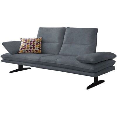 W.SCHILLIG Broadway Sofa - Softleder, Blau, 2-Sitzer W.SCHILLIG Broadway Sofa - Softleder, Blau, 2-Sitzer