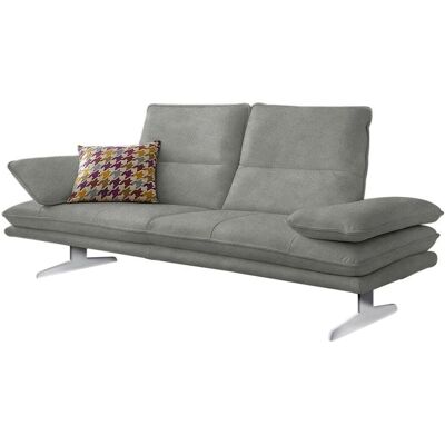 W.SCHILLIG Broadway Grau Sofa - 2-Sitzer mit Longchair W.SCHILLIG Broadway Grau Sofa - 2-Sitzer mit Longchair