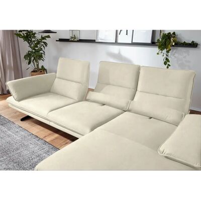 W.SCHILLIG Broadway Beige Ecksofa - Sitztiefenverstellung, 291cm W.SCHILLIG Broadway Beige Ecksofa - Sitztiefenverstellung, 291cm