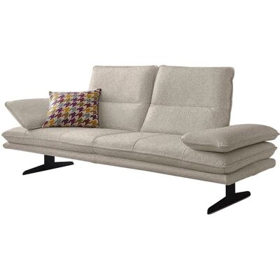 W.SCHILLIG Broadway Designsofa - 2,5-Sitzer, Braun, Flachgewebe S22 W.SCHILLIG Broadway Designsofa - 2,5-Sitzer, Braun, Flachgewebe S22