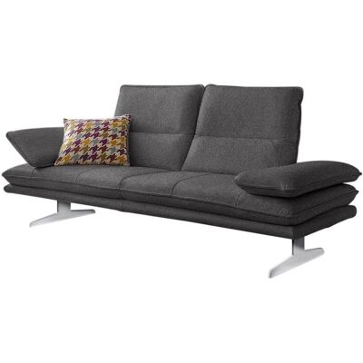 W.SCHILLIG Broadway 2,5-Sitzer Grau mit Relaxfunktion & Longchair W.SCHILLIG Broadway 2,5-Sitzer Grau mit Relaxfunktion & Longchair