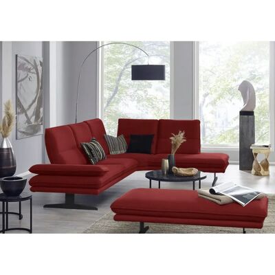 W.SCHILLIG - Broadway - ruby red Z59 - L-Form - Sofa W.SCHILLIG - Broadway - ruby red Z59 - L-Form - Sofa