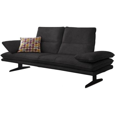 W.SCHILLIG Broadway Grau Sofa - 2-Sitzer mit Sitztiefenverstellung W.SCHILLIG Broadway Grau Sofa - 2-Sitzer mit Sitztiefenverstellung