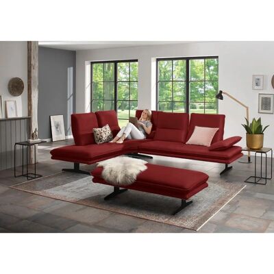 W.SCHILLIG - Broadway - Rubinrot Z59 - Sofa W.SCHILLIG - Broadway - Rubinrot Z59 - Sofa